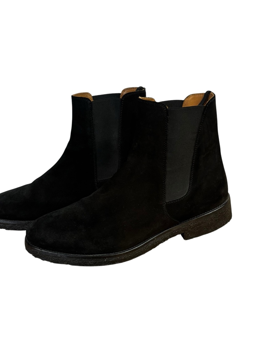 ORO Chelsea Boots black Suede Made Spain Men’s Size 9.